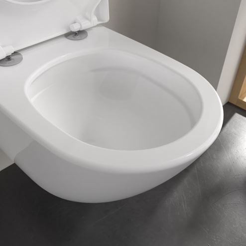 VILLEROY & BOCH SUBWAY 3.0 závěsné WC, se SoftClosing sedátkem, TwistFlush splachování, CeramicPlus, alpská bílá 4670TSR1 Obrázek - fotka