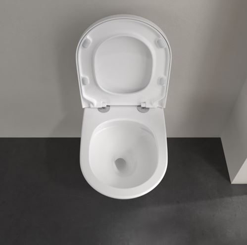 VILLEROY & BOCH SUBWAY 3.0 závěsné WC, se SoftClosing sedátkem, TwistFlush splachování, CeramicPlus, alpská bílá 4670TSR1 Obrázek - fotka