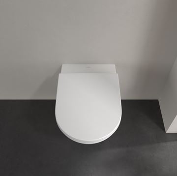 VILLEROY & BOCH SUBWAY 3.0 závěsné WC, se SoftClosing sedátkem, TwistFlush splachování, CeramicPlus, alpská bílá 4670TSR1 Obrázek - fotka