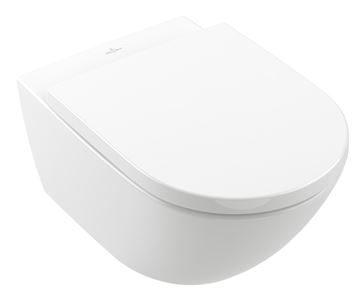 VILLEROY & BOCH SUBWAY 3.0 závěsné WC, se SoftClosing sedátkem, TwistFlush splachování, CeramicPlus, alpská bílá