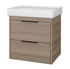 CONCEPT 150 skříňka pod umyvadlo 56,5x45x56 cm, 2 zásuvky, cafe
