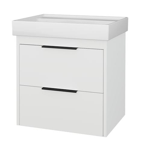 CONCEPT 150 skříňka pod umyvadlo 56,5x45x56 cm, 2 zásuvky, lesklá bílá 809980 Obrázek - Hlavní obrázek