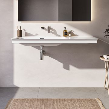 IDEAL STANDARD CONNECT designový sifon k umyvadlu DN32, s převlečnou maticí 5/4, chrom J3747AA Obrázek - fotka