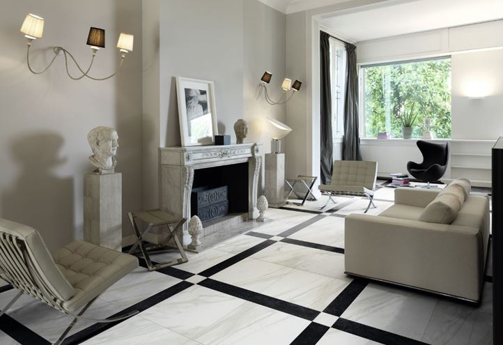 MARAZZI EVOLUTIONMARBLE sokl 7x58 cm, lesk, calacatta oro MM74 Obrázek - fotka