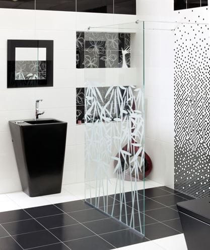 VILLEROY & BOCH BIANCONERO obklad 30x60 cm, lesk, black 1581/BW90 Obrázek - fotka