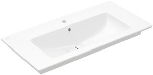 VILLEROY & BOCH VERITY LINE umyvadlo 100 cm, s otvorem pro baterii a přepadem, alpská bílá
