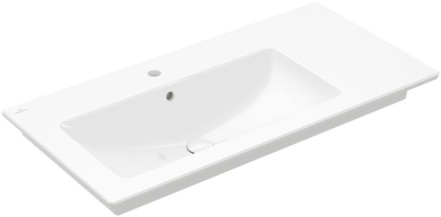VILLEROY & BOCH VERITY LINE umyvadlo 100 cm, s otvorem pro baterii a přepadem, alpská bílá 4A14L101 Obrázek - Hlavní obrázek