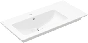 VILLEROY & BOCH VERITY LINE umyvadlo 100 cm, s otvorem pro baterii a přepadem, alpská bílá