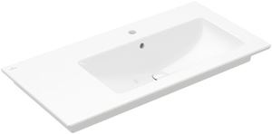 VILLEROY & BOCH VERITY LINE umyvadlo 100 cm, s otvorem pro baterii a přepadem, alpská bílá