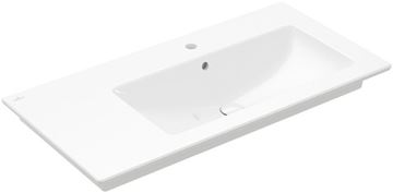 VILLEROY & BOCH VERITY LINE umyvadlo 100 cm, s otvorem pro baterii a přepadem, alpská bílá