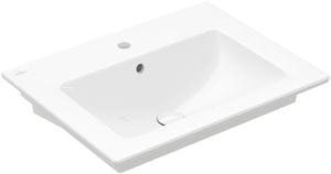 VILLEROY & BOCH VERITY LINE umyvadlo 65 cm, s otvorem pro baterii a přepadem, alpská bílá