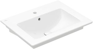 VILLEROY & BOCH VERITY LINE umyvadlo 65 cm, s otvorem pro baterii a přepadem, CeramicPlus, alpská bílá