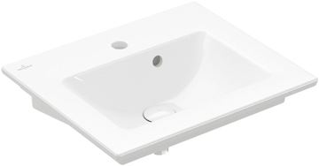 VILLEROY & BOCH VERITY LINE umyvadlo 50 cm, s otvorem pro baterii a přepadem, alpská bílá