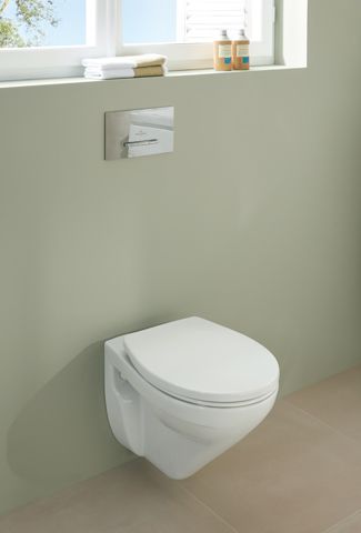 VILLEROY & BOCH VERITY DESIGN 2.0 závěsné WC, se SoftClosing sedátkem, DirectFlush splachování, alpská bílá 5C97HR01 Obrázek - fotka