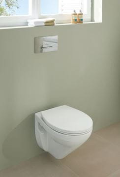 VILLEROY & BOCH VERITY DESIGN 2.0 závěsné WC, se SoftClosing sedátkem, DirectFlush splachování, alpská bílá 5C97HR01 Obrázek - fotka