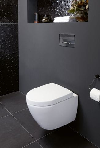 VILLEROY & BOCH VERITY DESIGN 2.0 závěsné WC, compact, DirectFlush splachování, alpská bílá 5C96R001 Obrázek - fotka