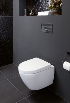 VILLEROY & BOCH VERITY DESIGN 2.0 závěsné WC, compact, DirectFlush splachování, CeramicPlus, alpská bílá 5C96R0R1 Obrázek - fotka