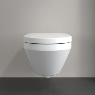 VILLEROY & BOCH VERITY závěsné WC, se SoftClosing sedátkem, TwistFlush splachování, alpská bílá 5C94CL01 Obrázek - fotka