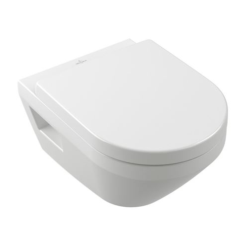 VILLEROY & BOCH VERITY závěsné WC, se SoftClosing sedátkem, TwistFlush splachování, alpská bílá 5C94CL01 Obrázek - Hlavní obrázek