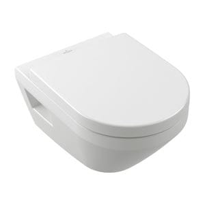 VILLEROY & BOCH VERITY závěsné WC, se SoftClosing sedátkem, TwistFlush splachování, alpská bílá