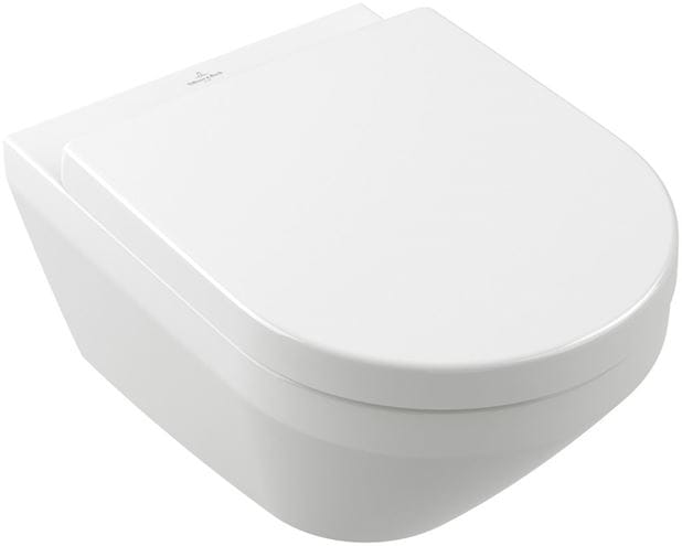 VILLEROY & BOCH VERITY závěsné WC, se SoftClosing sedátkem, TwistFlush splachování, alpská bílá 5C95CL01 Obrázek - Hlavní obrázek