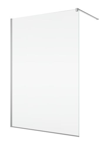 CONCEPT WALK-IN nástěnný profil vč. příčné vzpěry, leská stříbrná WK0101.069 Obrázek - fotka