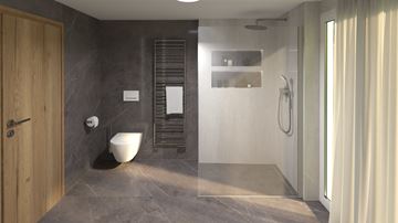 CONCEPT WALK-IN nástěnný profil vč. příčné vzpěry, leská stříbrná WK0101.069 Obrázek - fotka