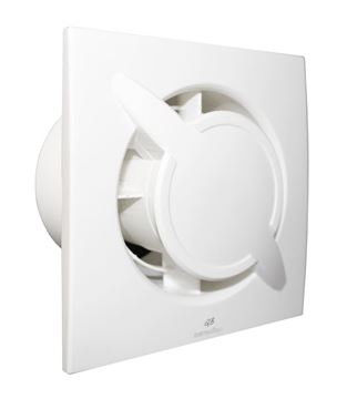 AERAULIQA QB100T axiální ventilátor 100 mm, nástěnný/stropní/do okna, s časovačem