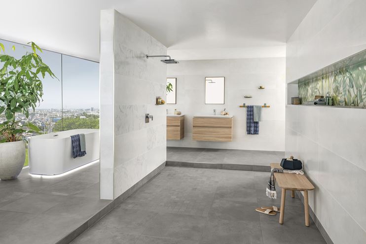 VILLEROY & BOCH URBAN JUNGLE dekor 40x120 cm, mat, wild jungle greige 1450/TC25 Obrázek - fotka