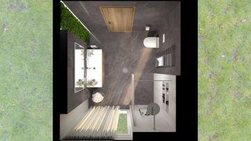 CONCEPT WALK-IN stěna 137,6x199,8 cm, čiré sklo CW1408T Obrázek - fotka