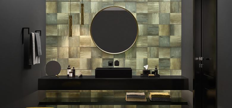 VILLEROY & BOCH URBAN JUNGLE dekor 40x120 cm, mat, green mix 1450/TC50 Obrázek - fotka