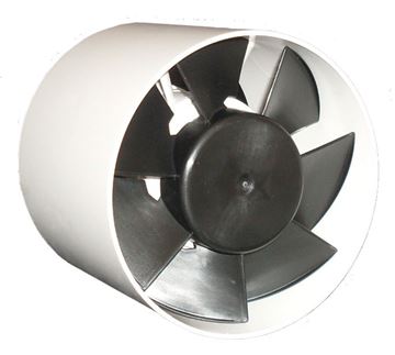 AERAULIQA QIN100 axiální ventilátor 100 mm, potrubní
