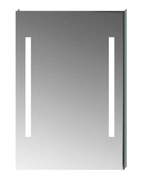 JIKA CLEAR zrcadlo 55x81 cm, s osvětlením