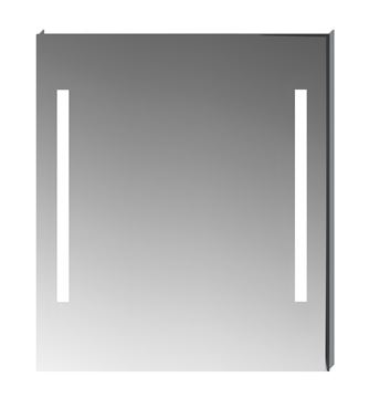 JIKA CLEAR zrcadlo 70x81 cm, s osvětlením