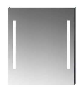 JIKA CLEAR zrcadlo 70x81 cm, s osvětlením