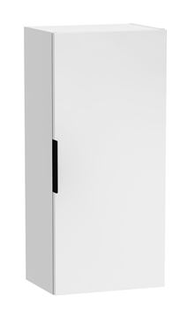 JIKA CUBE nízká skříňka 34,5x25x75 cm, 1 dvířka, bílá