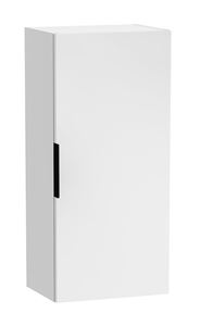 JIKA CUBE nízká skříňka 34,5x25x75 cm, 1 dvířka, bílá