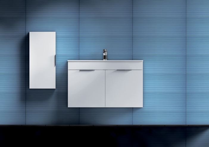 JIKA CUBE skříňka s umyvadlem 65x43x62,2 cm, 2 dvířka, bílá H4536011763001 Obrázek - fotka