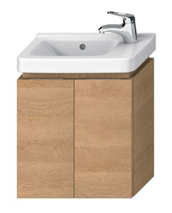 JIKA CUBITO PURE skříňka pod umývátko 44x24,1x48 cm, 2 dvířka, dub