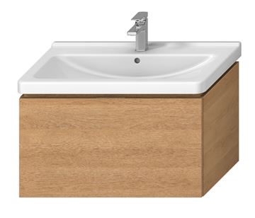 JIKA CUBITO PURE skříňka pod umyvadlo 84x46,7x48 cm, 1 zásuvka, Push-open, dub