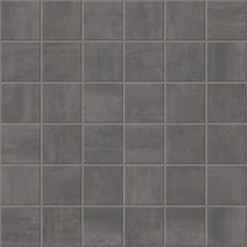 CENTURY TITAN mozaika 30x30(4,7x4,7) cm, lepená na síti, metal efekt, aluminium