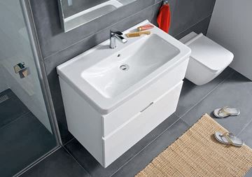 JIKA CUBITO PURE skříňka pod umyvadlo 84x46,7x68,3 cm, 2 zásuvky, Push-open, dub H40J4264025191 Obrázek - fotka