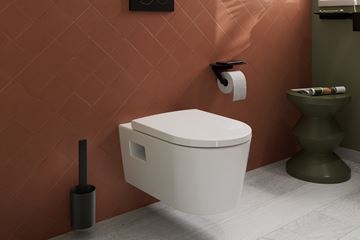 HANSGROHE ELUPURA ORIGINAL S závěsné WC se sedátkem, AquaChannel Flush splachování 60207450 Obrázek - fotka