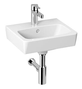 JIKA LYRA PLUS umývátko 40 cm, s otvorem pro baterii a přepadem