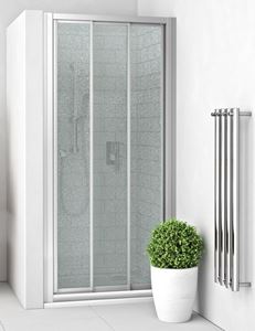 EASY EPD3 800/1900 LH/GR sprchové dveře 80x190 cm, posuvné, brillant/sklo grape