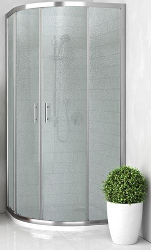 EASY ELR2 900 LH/GR sprchový kout 90x90 cm, R550, posuvné dveře, brillant/sklo grape 542-9000000-00-11 Obrázek - Hlavní obrázek