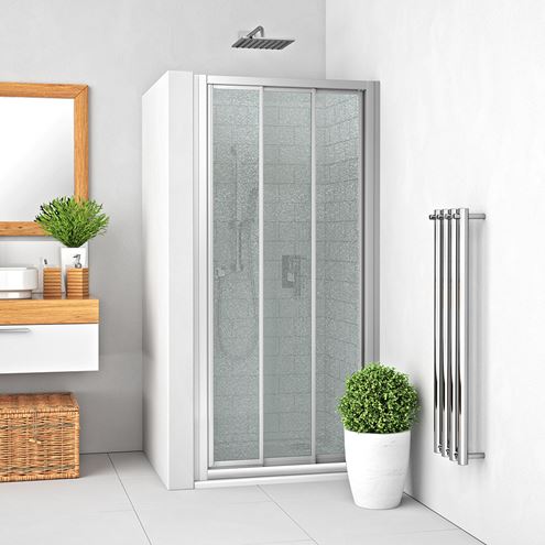 EASY EPD3 1000/1900 sprchové dveře 100x190 cm, posuvné, brillant/sklo grape 581-1000000-00-11 Obrázek - fotka