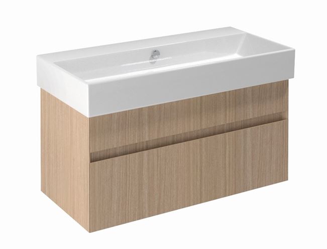 CATALANO PREMIUM skříňka pod umyvadlo 95,9x44,5x45 cm, 2 zásuvky, rovere combusto WUPP100CXGPG3408 Obrázek - Hlavní obrázek