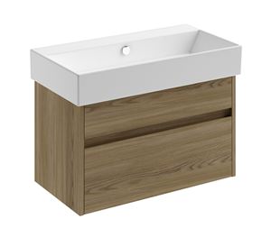CATALANO PREMIUM skříňka pod umyvadlo 75,9x44,5x45 cm, 2 zásuvky, mat agave