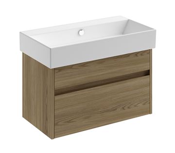 CATALANO PREMIUM skříňka pod umyvadlo 75,9x44,5x45 cm, 2 zásuvky, mat agave